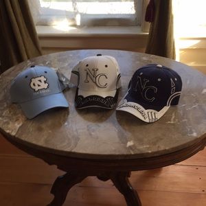 Set of 3 N.Carolina hats, all new!